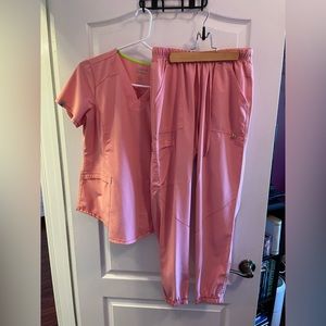 Pink Scrub Star Scrubs